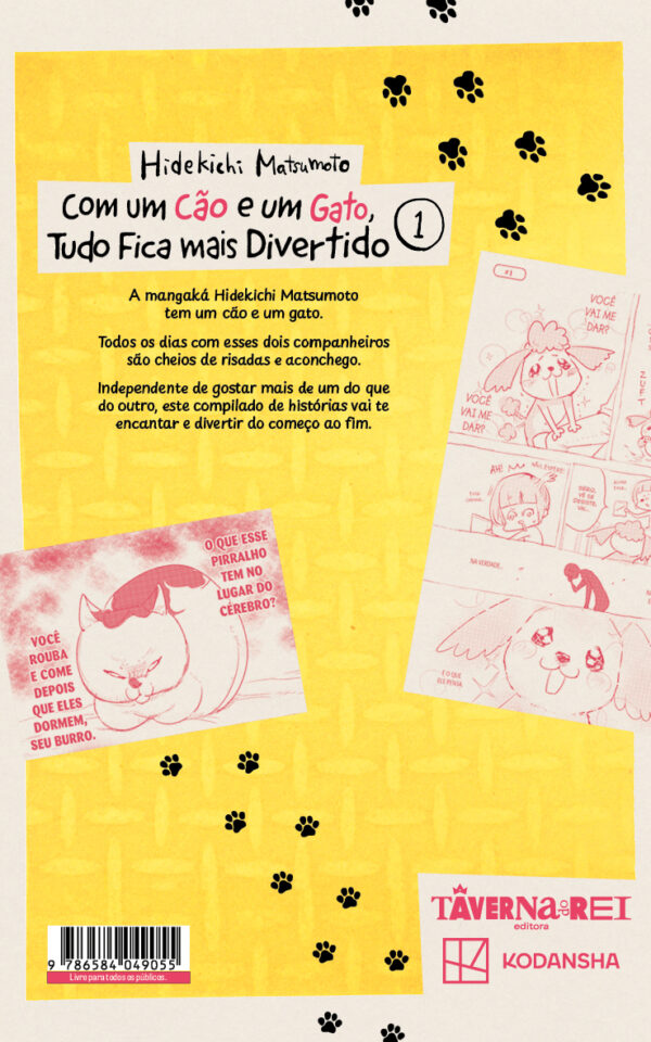 Com um Cão e um Gato, Tudo Fica Mais Divertido Vol.01