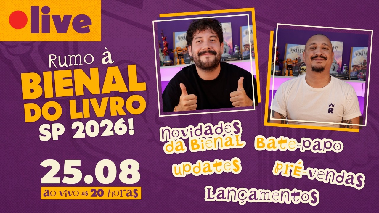 Rumo à Bienal do Livro SP 2026! | Novidades, Lançamentos e Pré-vendas